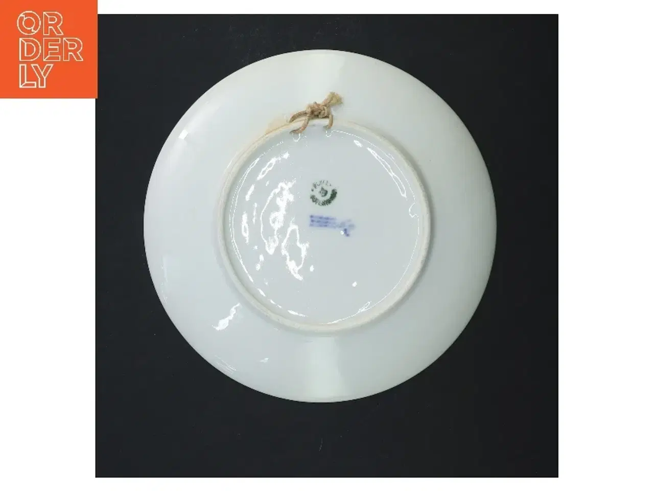 Billede 3 - Dekorativt porcelænsplak fra Royal Copenhagen (str. Ø 18 cm)