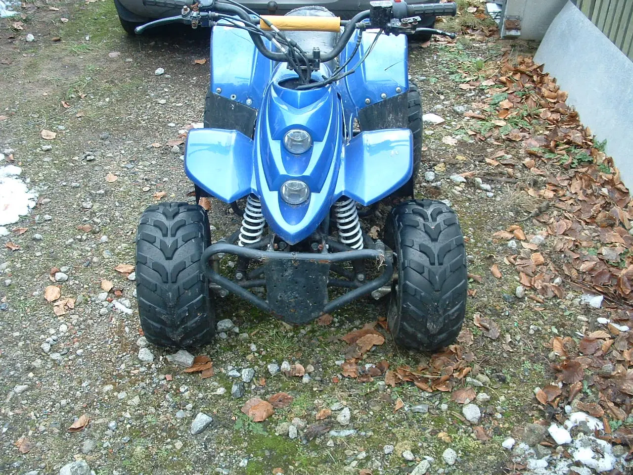 Billede 2 - blå børne atv 110ccm