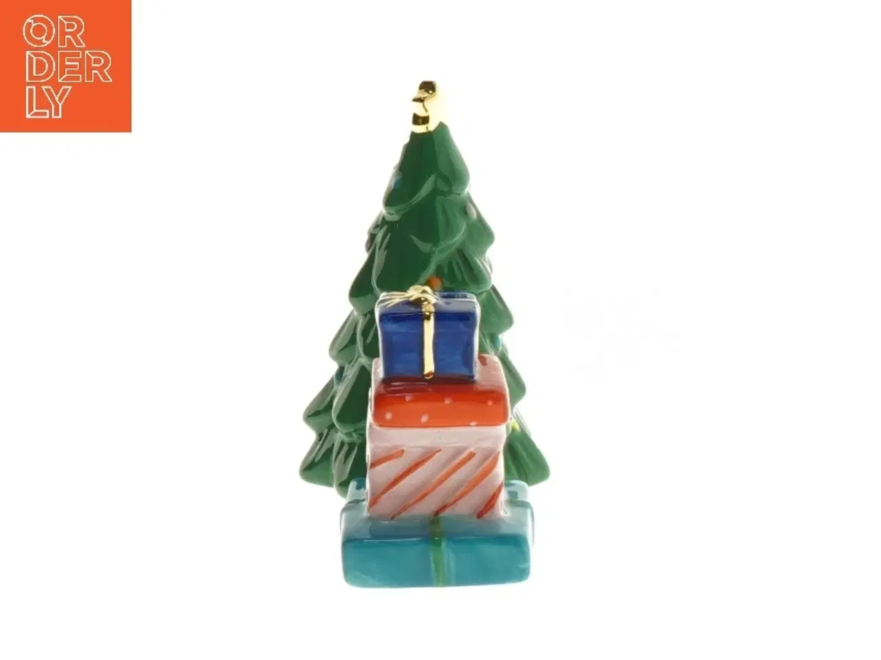 Billede 2 - Salt- og pebersæt med juletræ og gaver fra Amsterdam (str. 6,5 og 10 cm)