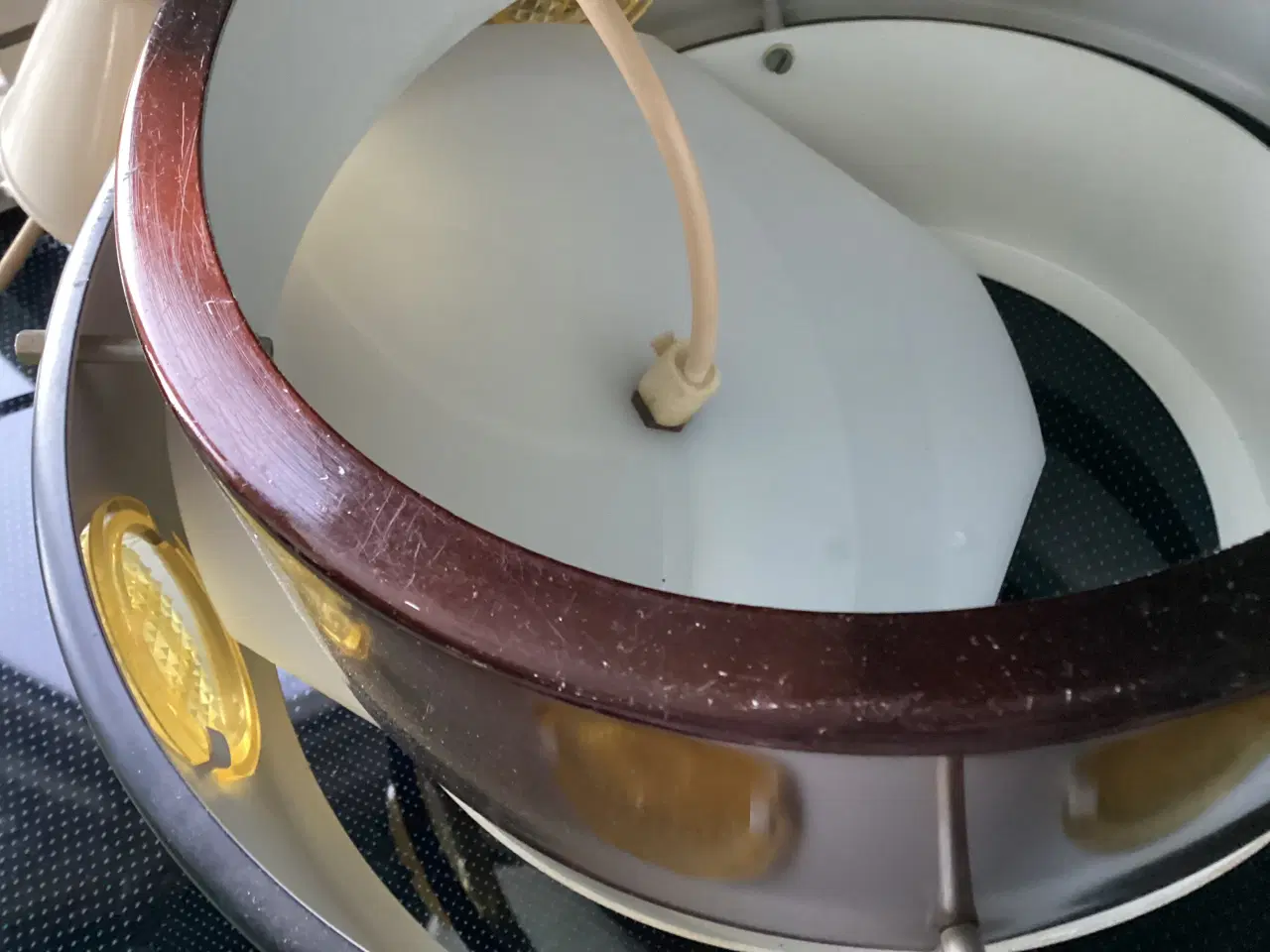 Billede 7 - Ældre lofts lampe - retro