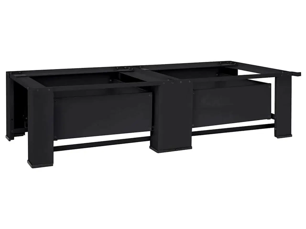 Billede 6 - Vaskemaskine Pedestal 2 stk Sort 64 x 55 x 32.5 cm Stål