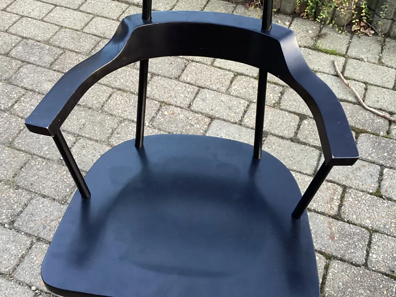 Billede 1 - Sort stol fra IKEA