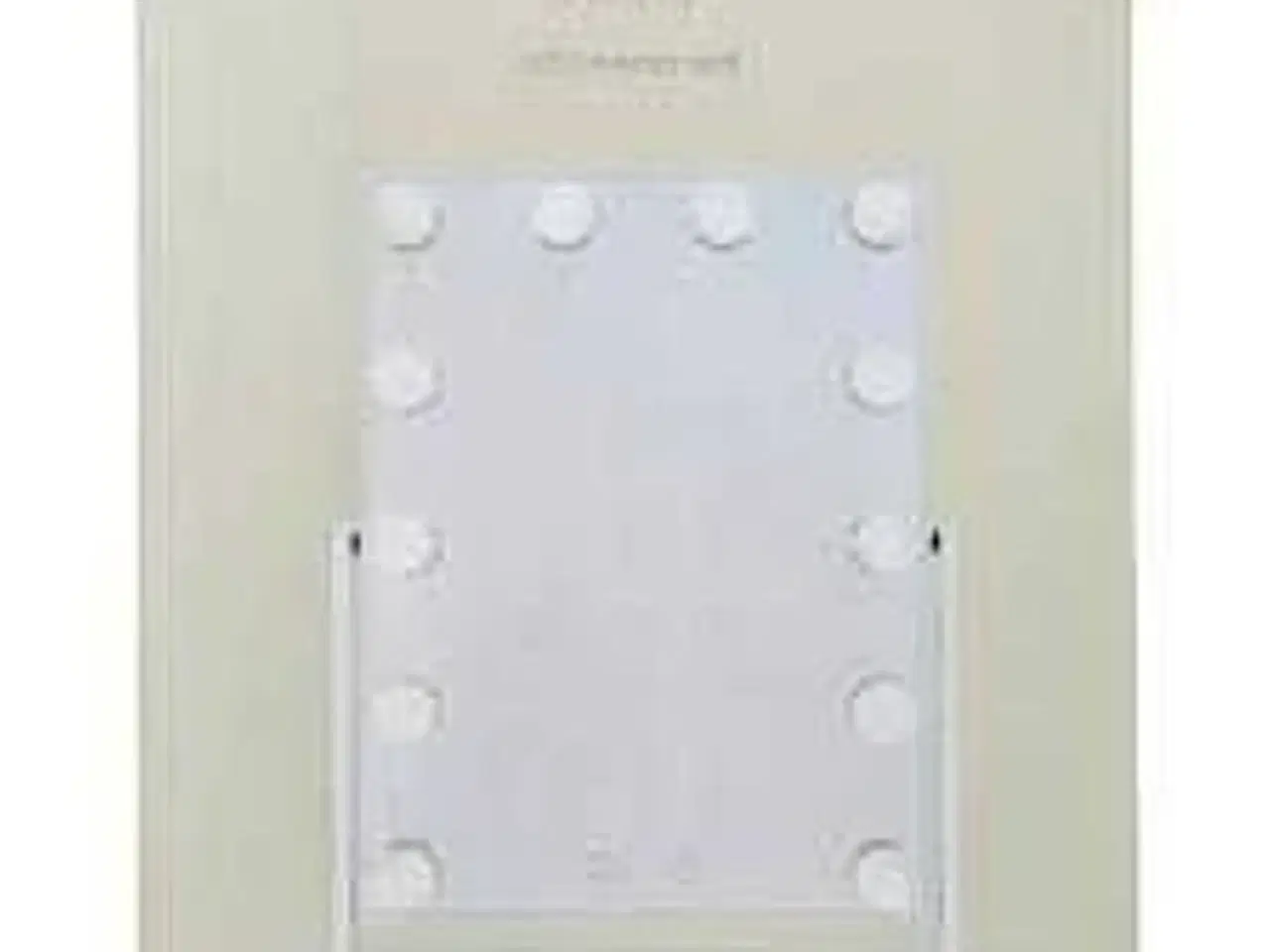 Billede 1 - Essential makeupspejl m. LED lys