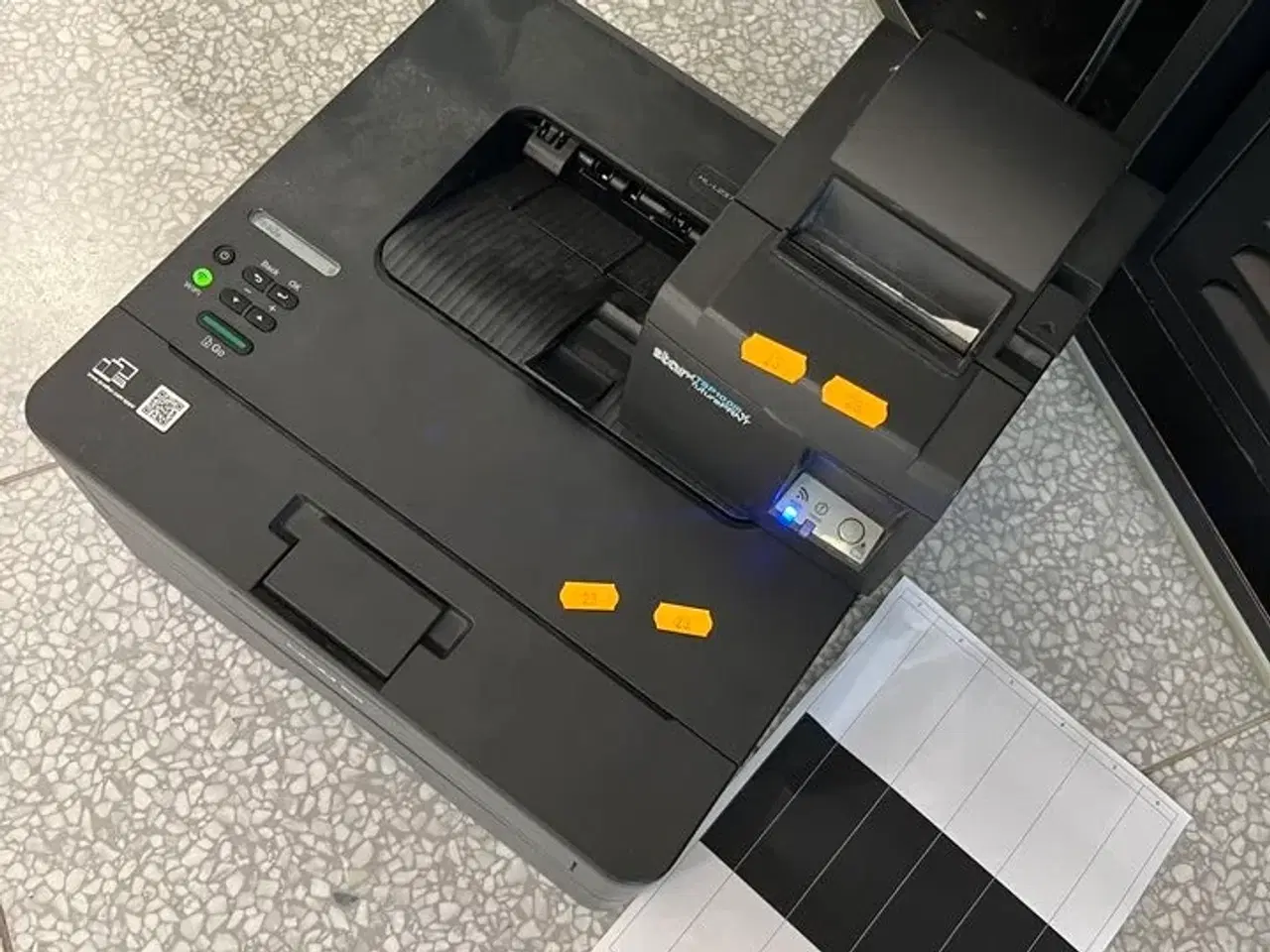 Billede 1 - Laserprinter BROTHER HL-L2375DW samt STAR TSP100III bonprinter