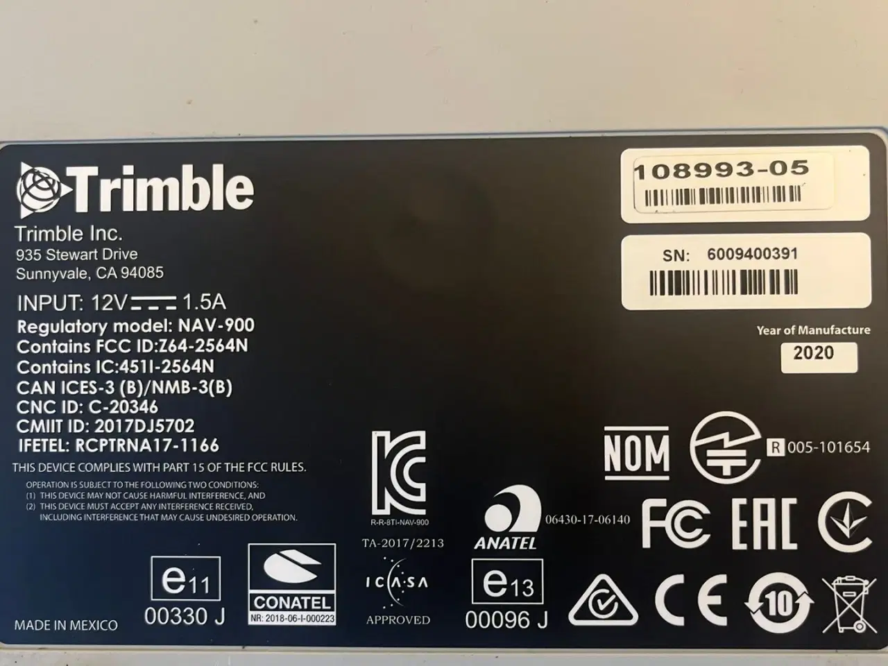 Billede 5 - Trimble GFX 750 skærm og Nav 900 antenne