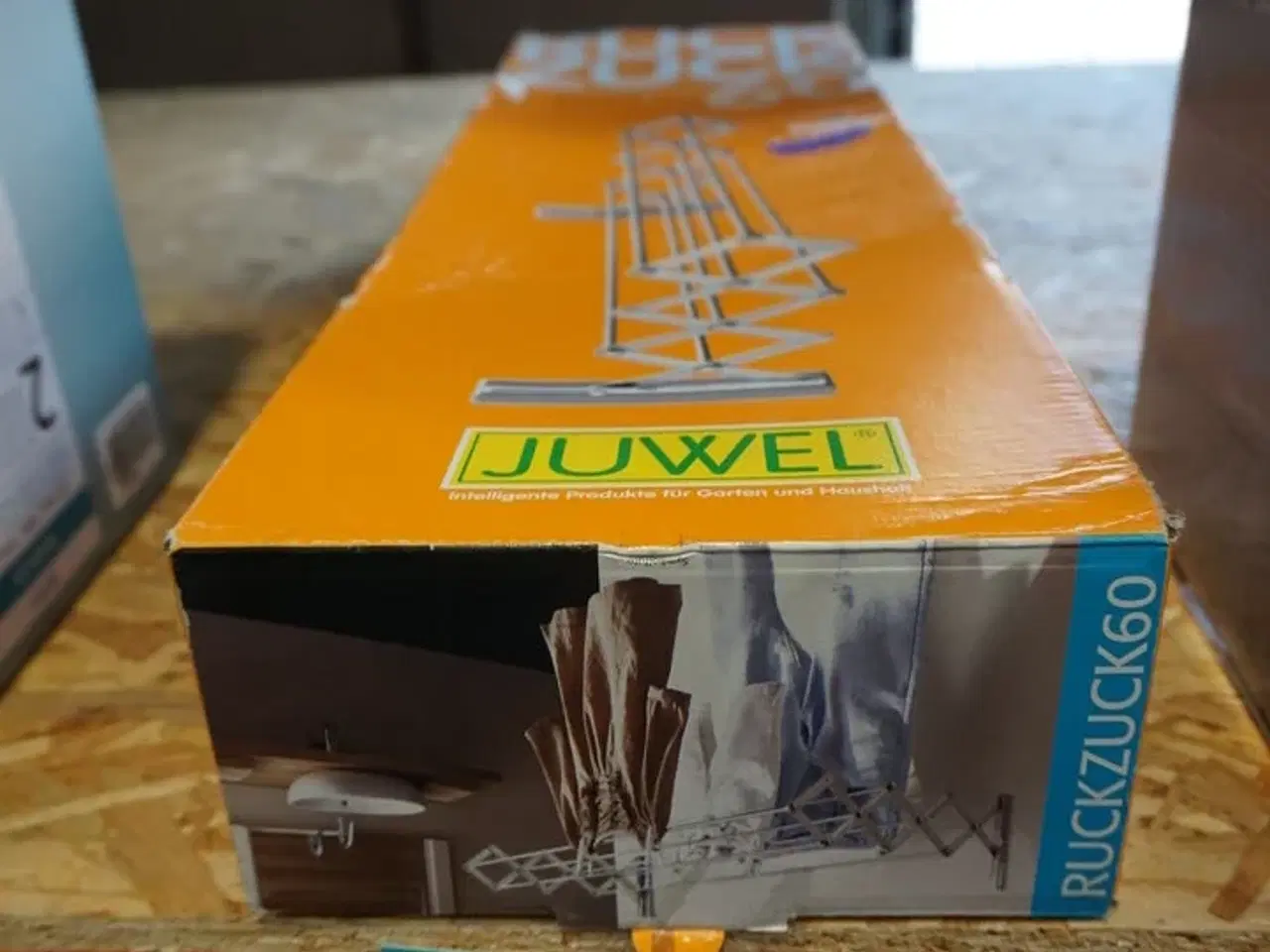 Billede 4 - Juwel Ruckzuck 60 cm. - Væghængt tørrestativ