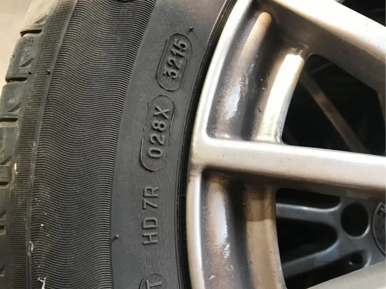 Billede 5 - Fælge med vinterdæk Mercedes C-klasse