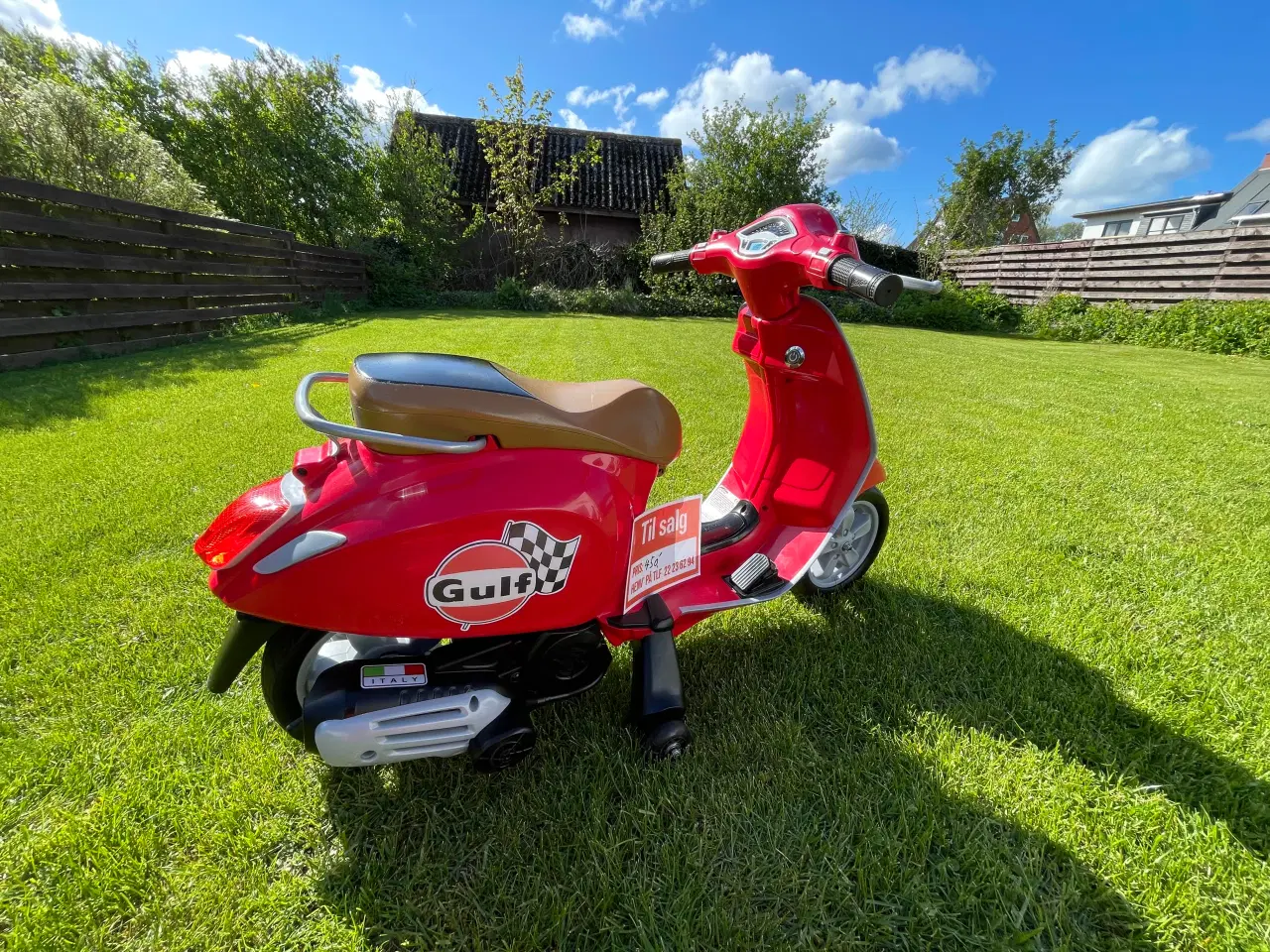 Billede 6 - Eldrevet Vespa 12V til børn