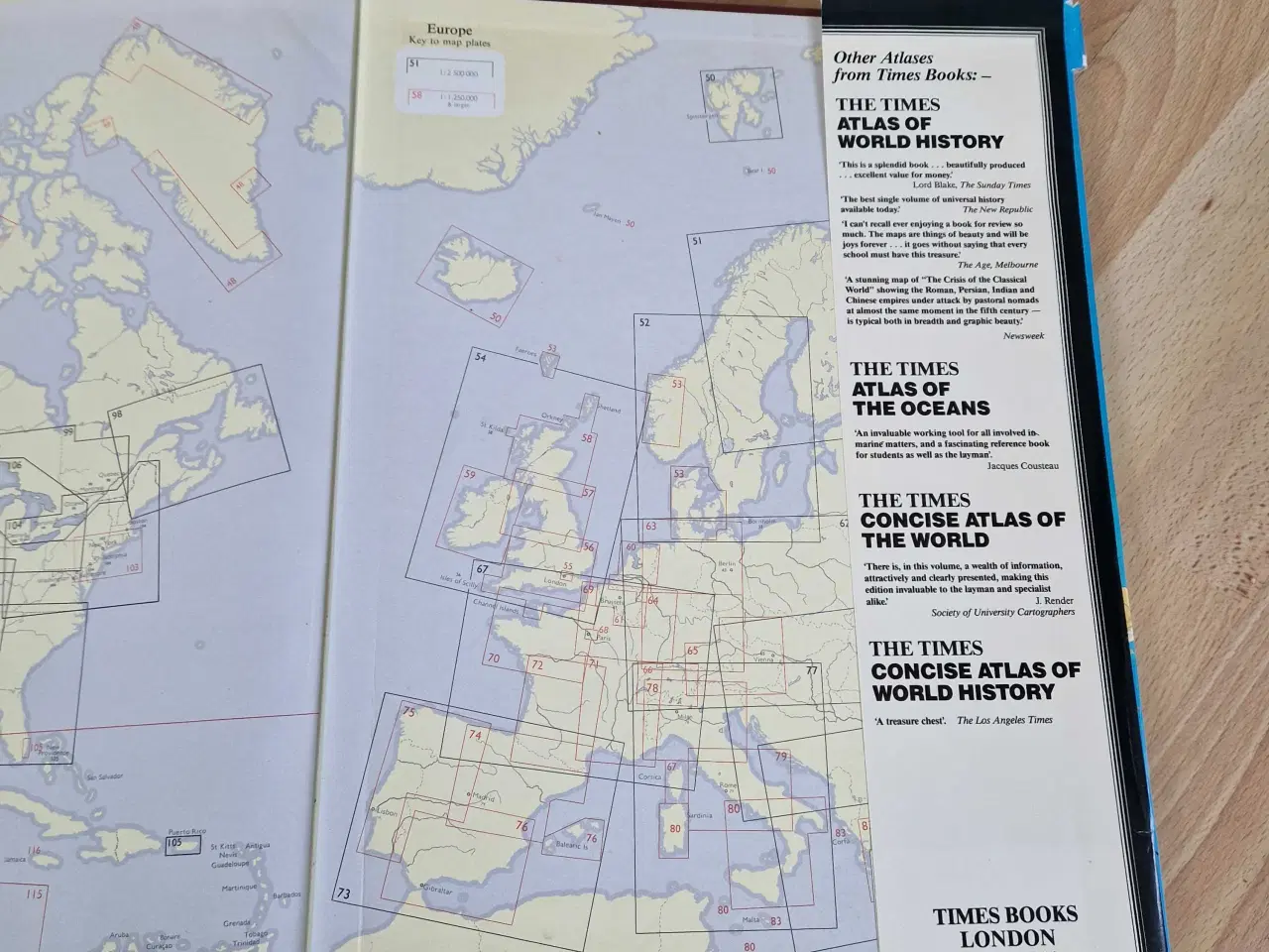 Billede 8 - Atlas fra The Times. Jubilæumsudgave fra 80erne.