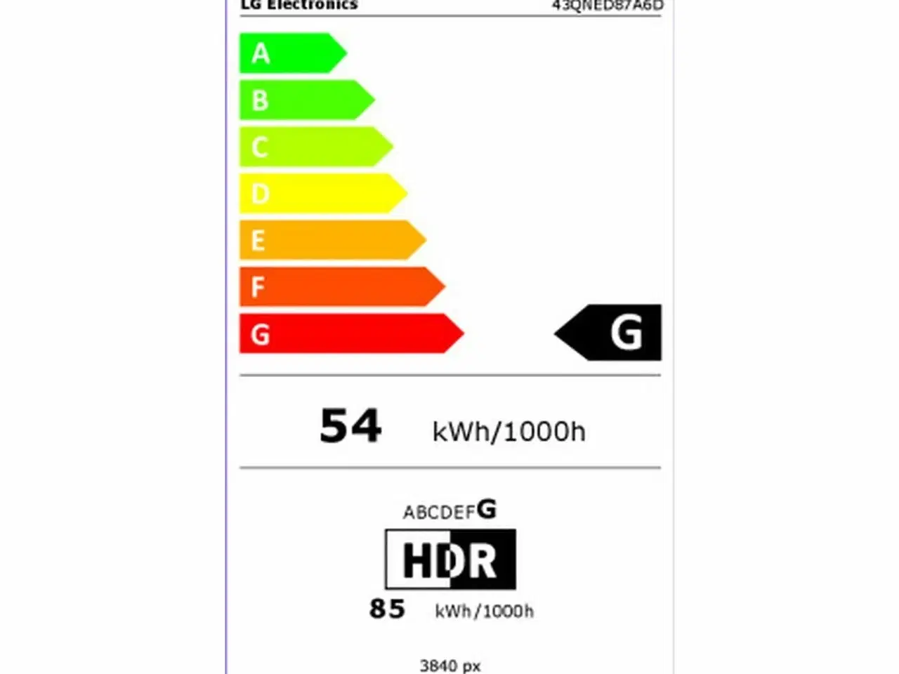 Billede 2 - Smart TV LG 43" 4K Ultra HD QNED LED HDR (43QNED87A6D)