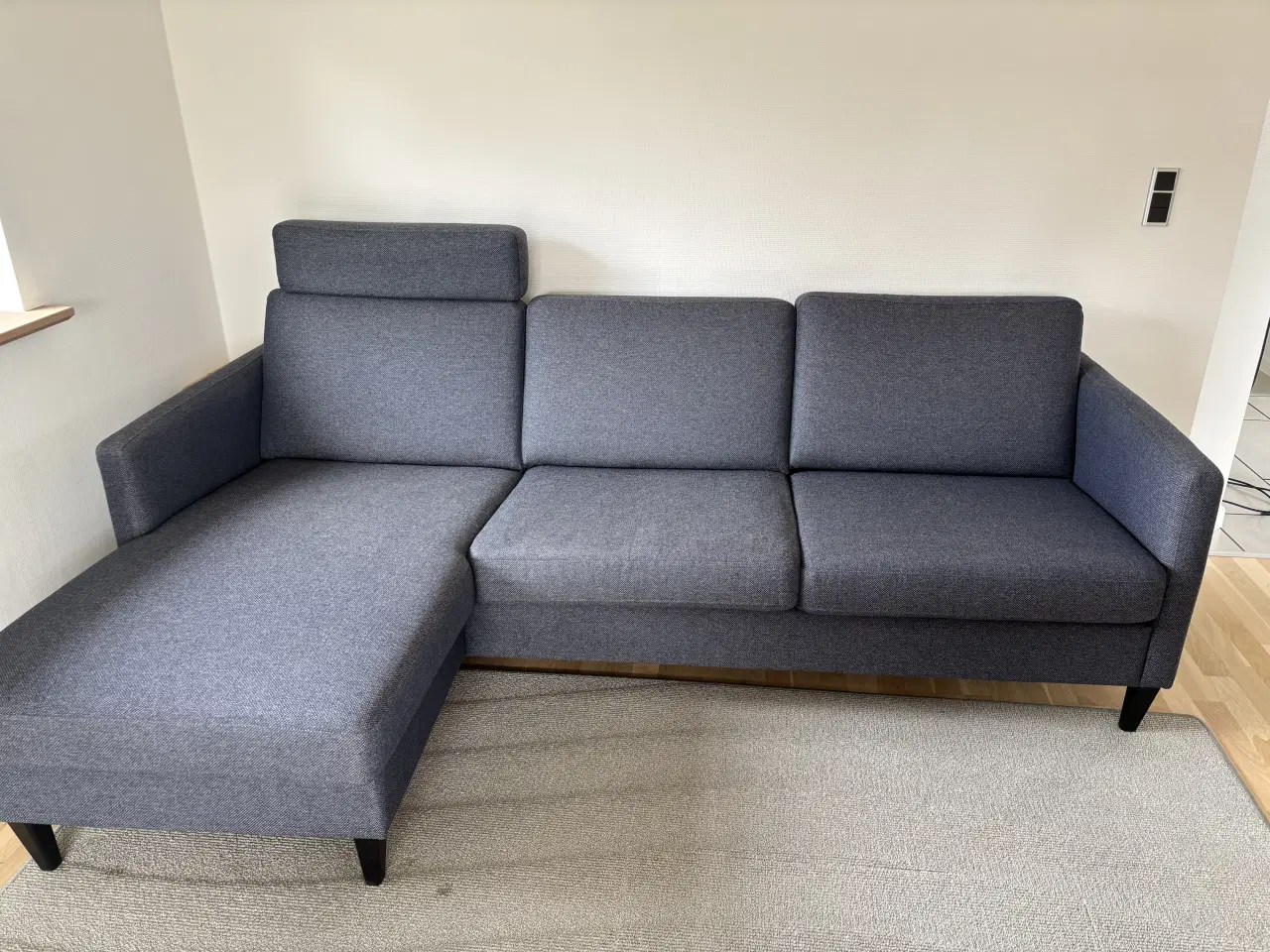 Billede 1 - Sofa med chaiselong