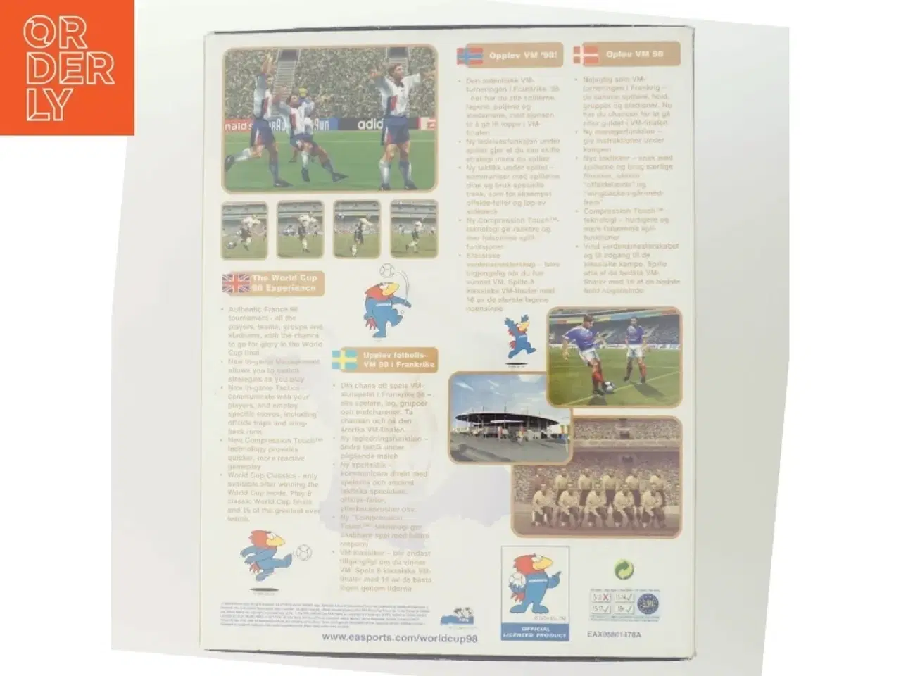 Billede 3 - FIFA World Cup 98 PC Spil (big box)