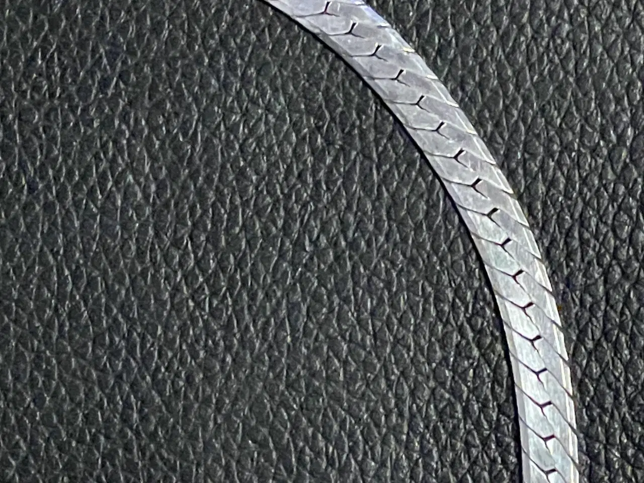 Billede 4 - Stor flot halskæde i 46 g 925 sølv 