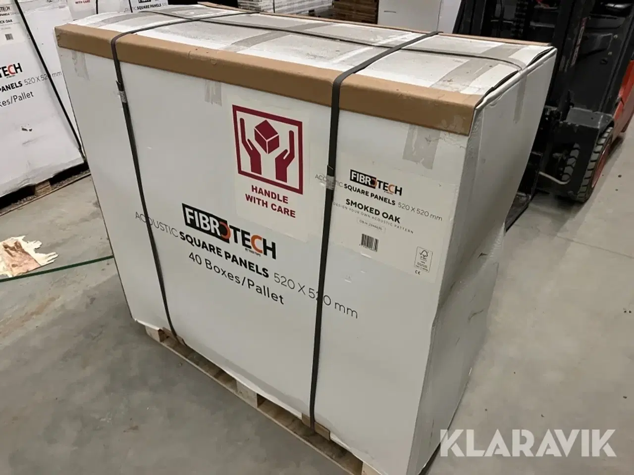 Billede 6 - Akustikpaneler Fibrotech Smoked Oak 80 styk