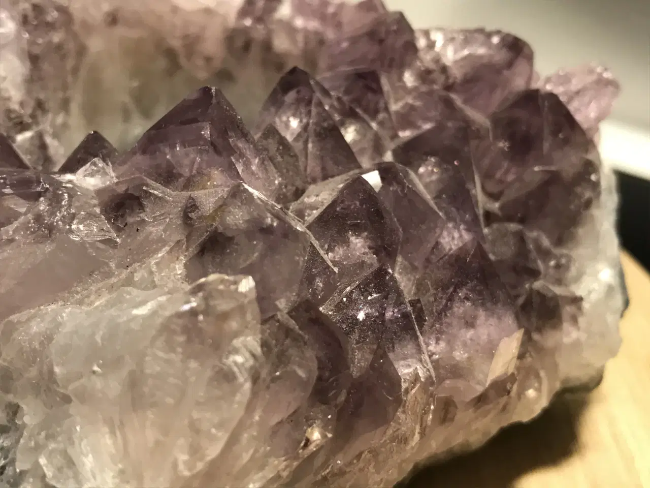 Billede 6 - Ametyst fyrfadsstage 