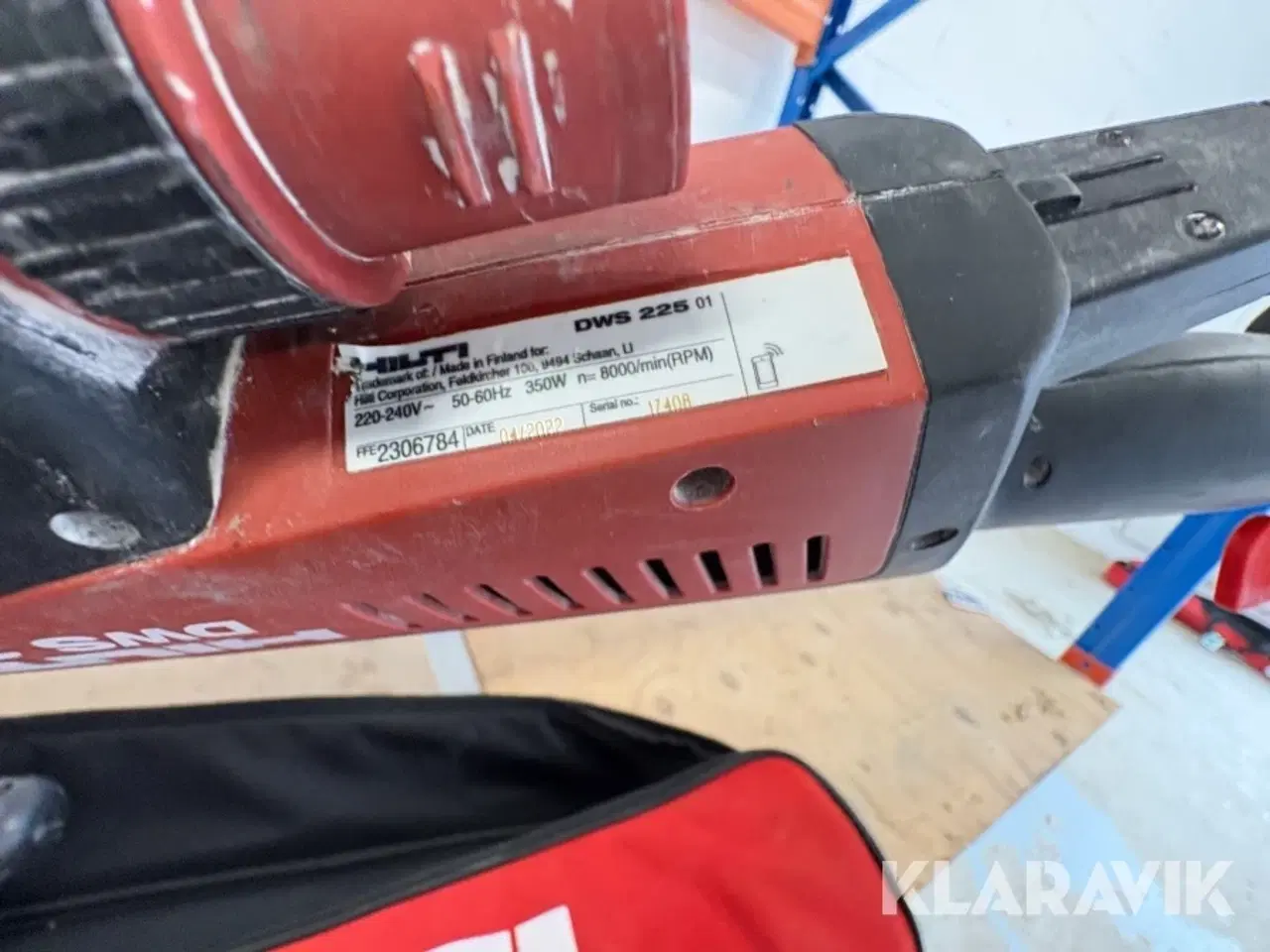 Billede 10 - Girafsliber Hilti DWS 225