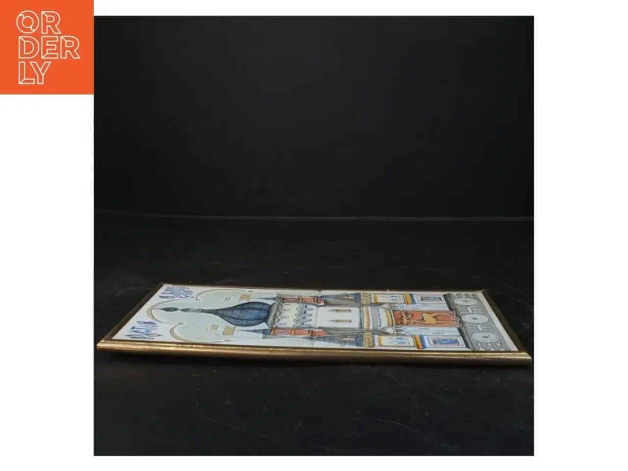 Billede 2 - Dekorativt keramik billede af Rostov fra Rusland Tror Jeg (str. 30x15 cm)