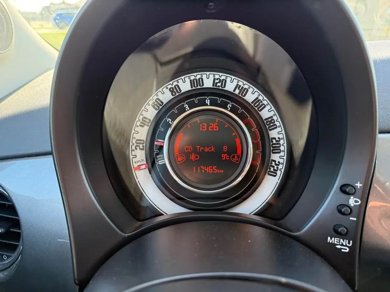 Billede 9 - Super fin Fiat 500 0.9 Twinair med Glastag ☀️🚙