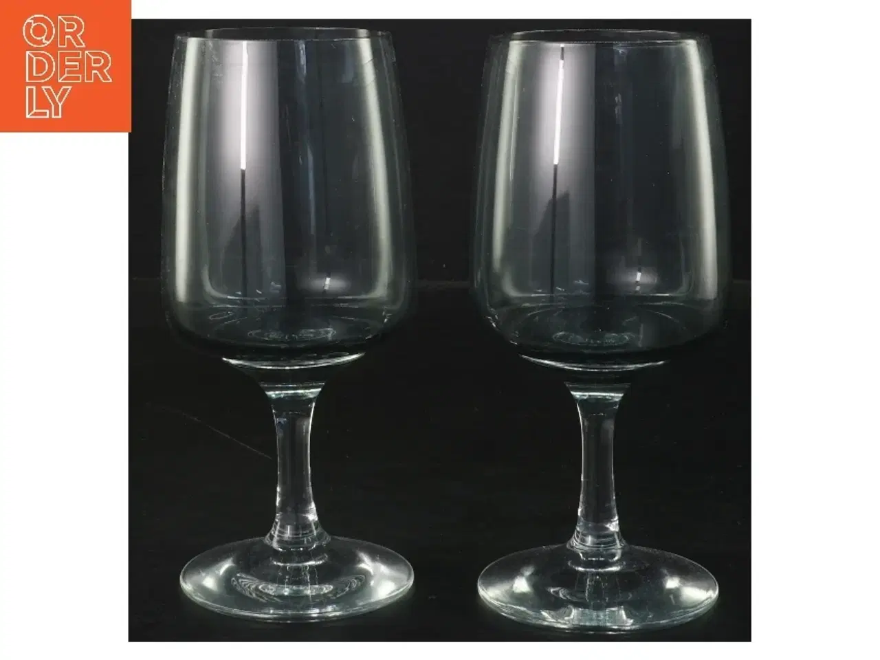 Billede 1 - Store Krystal vinglas fra Irma (str. 2 stk Ø 6,5 cm længde 17 cm)
