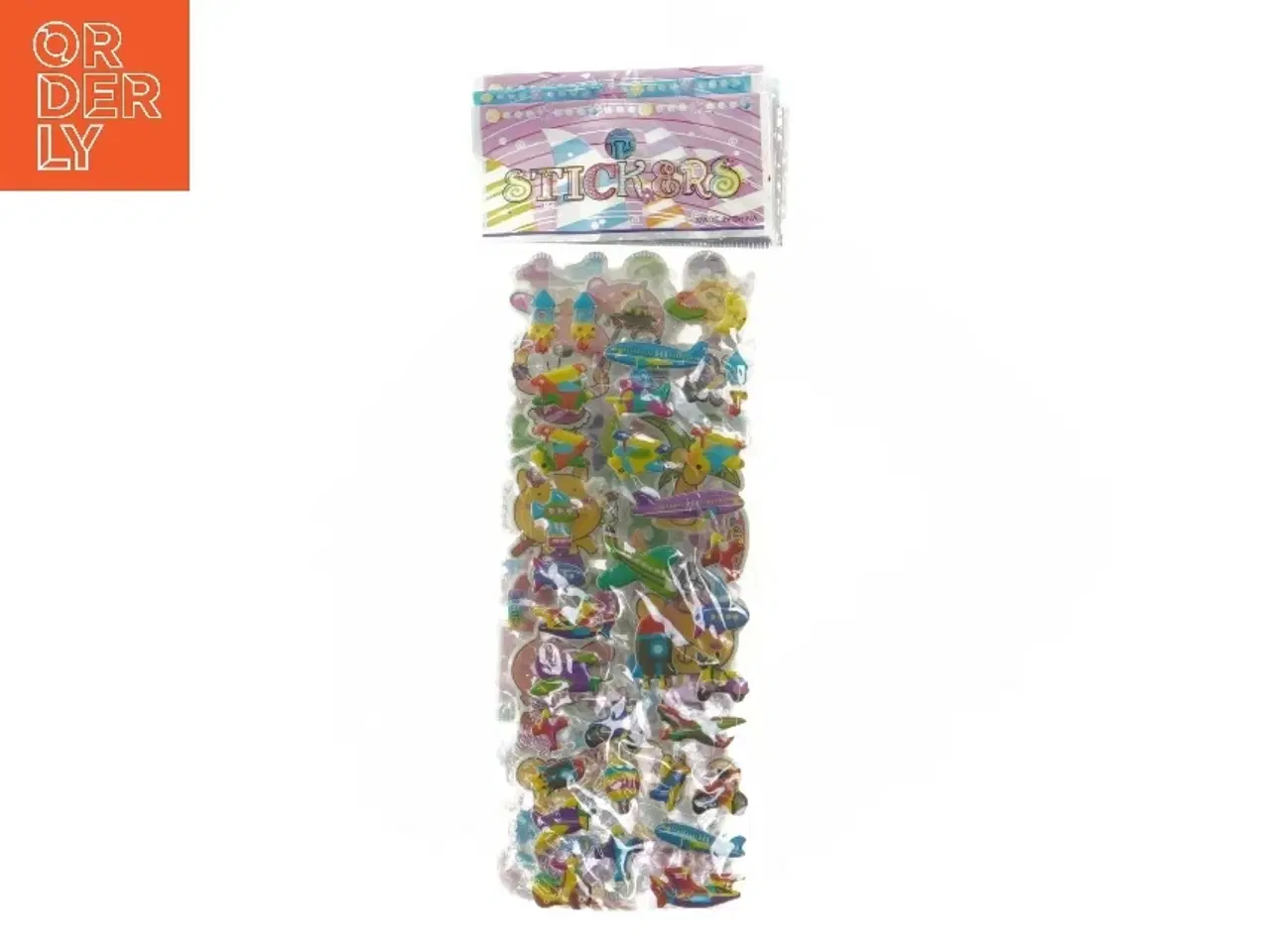 Billede 1 - Pakke med klistermærker (str. 7 styk cm)