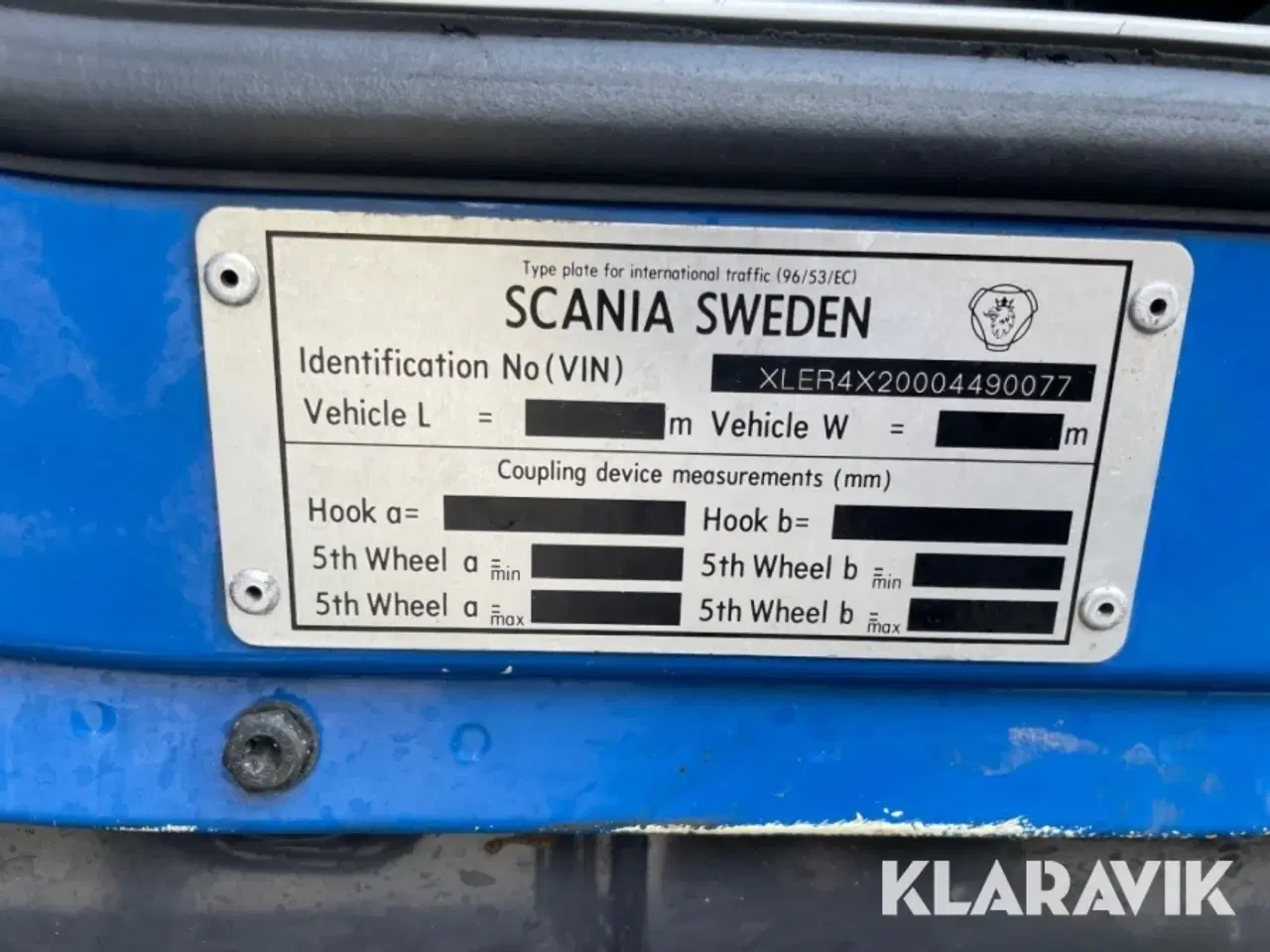 Billede 10 - Lastbil/Trækker Scania 164