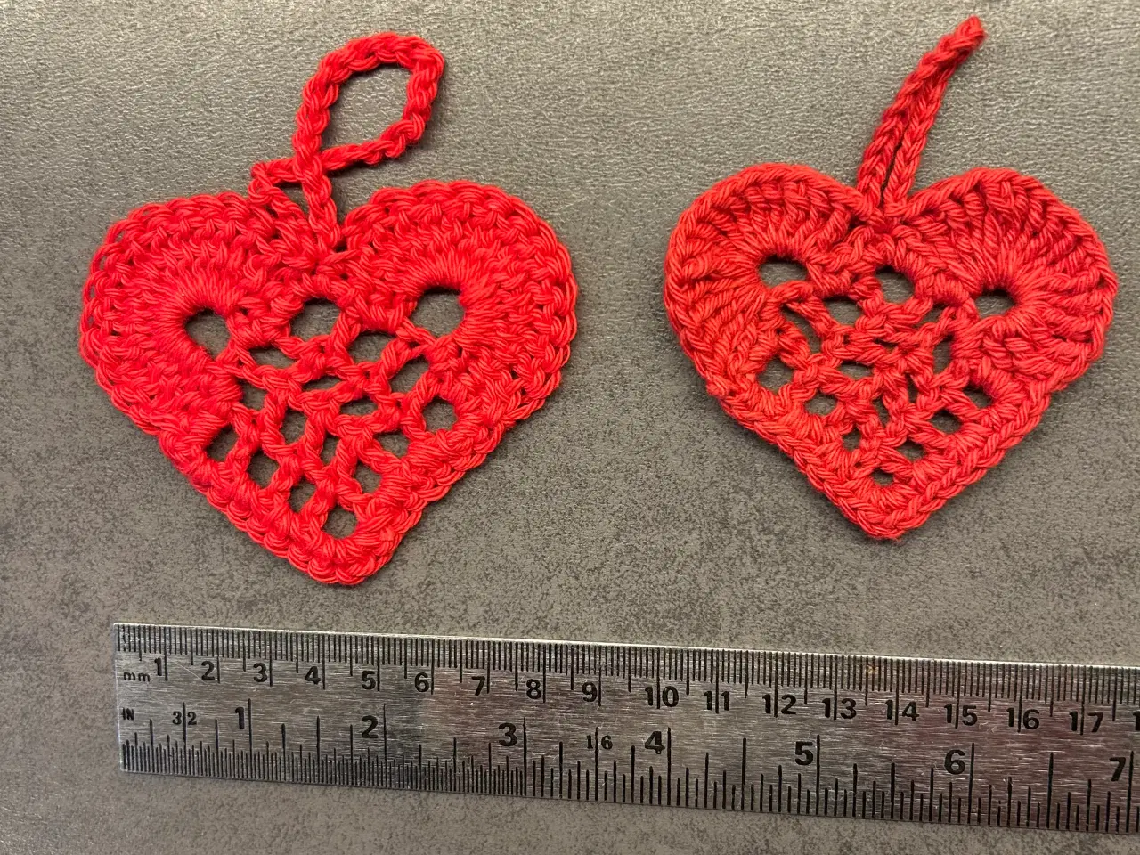 Billede 4 - Julehjerter med hank