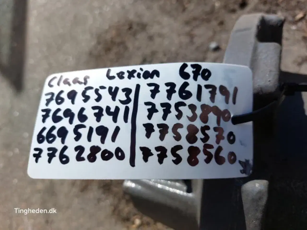 Billede 9 - Claas Lexion 670 Bagaksel 07753602