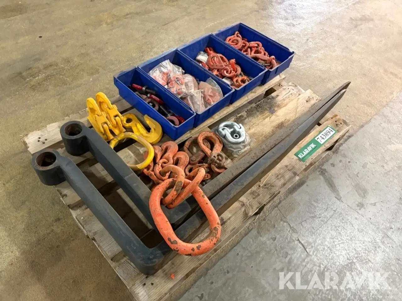 Billede 3 - Løftegrej og pallegafler - 1 palle