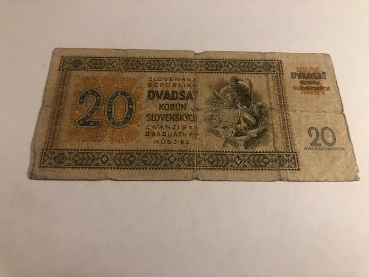 Billede 1 - 20 Korun Czechoslovakia 1939