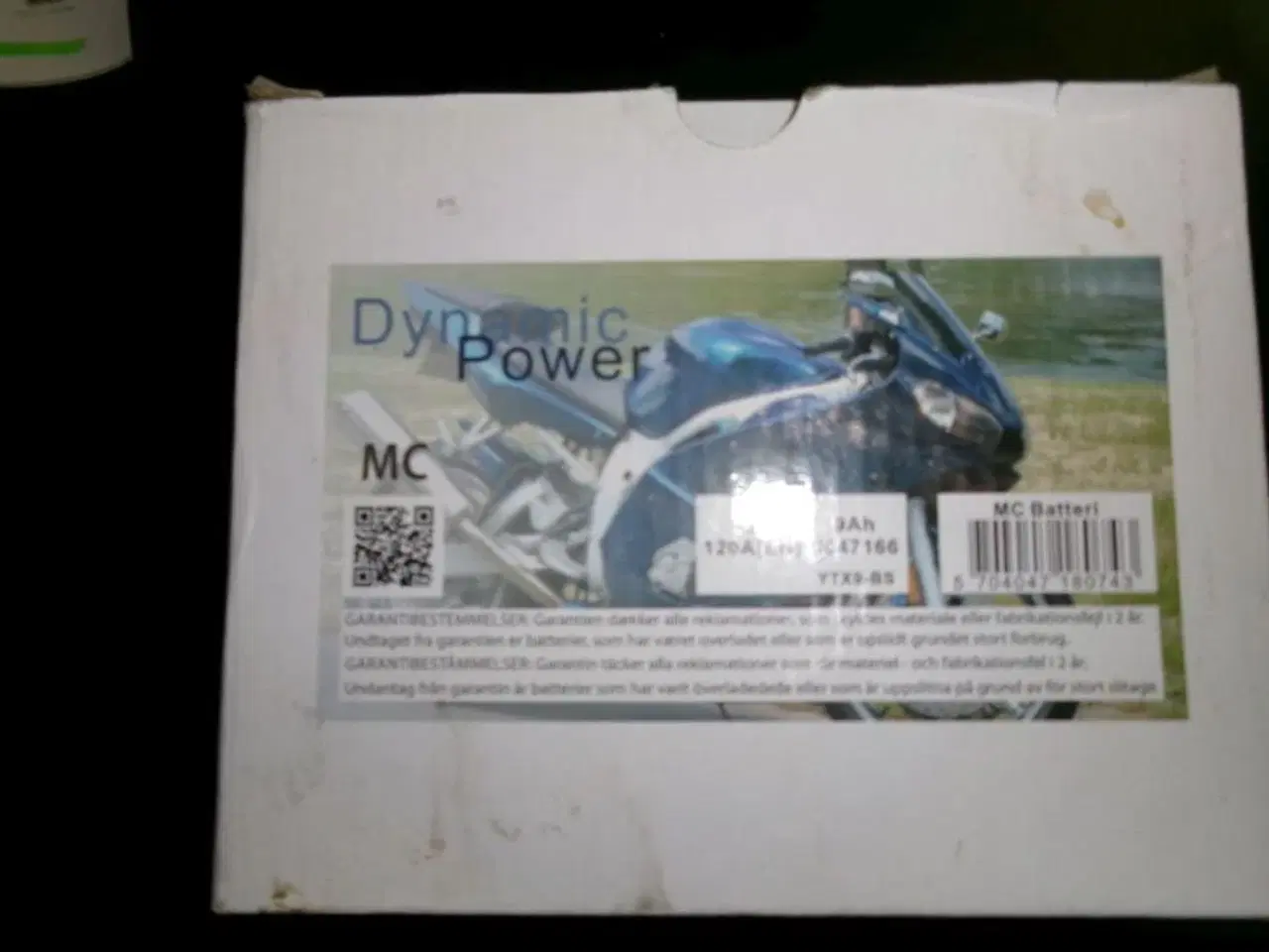 Billede 1 - MC batteri