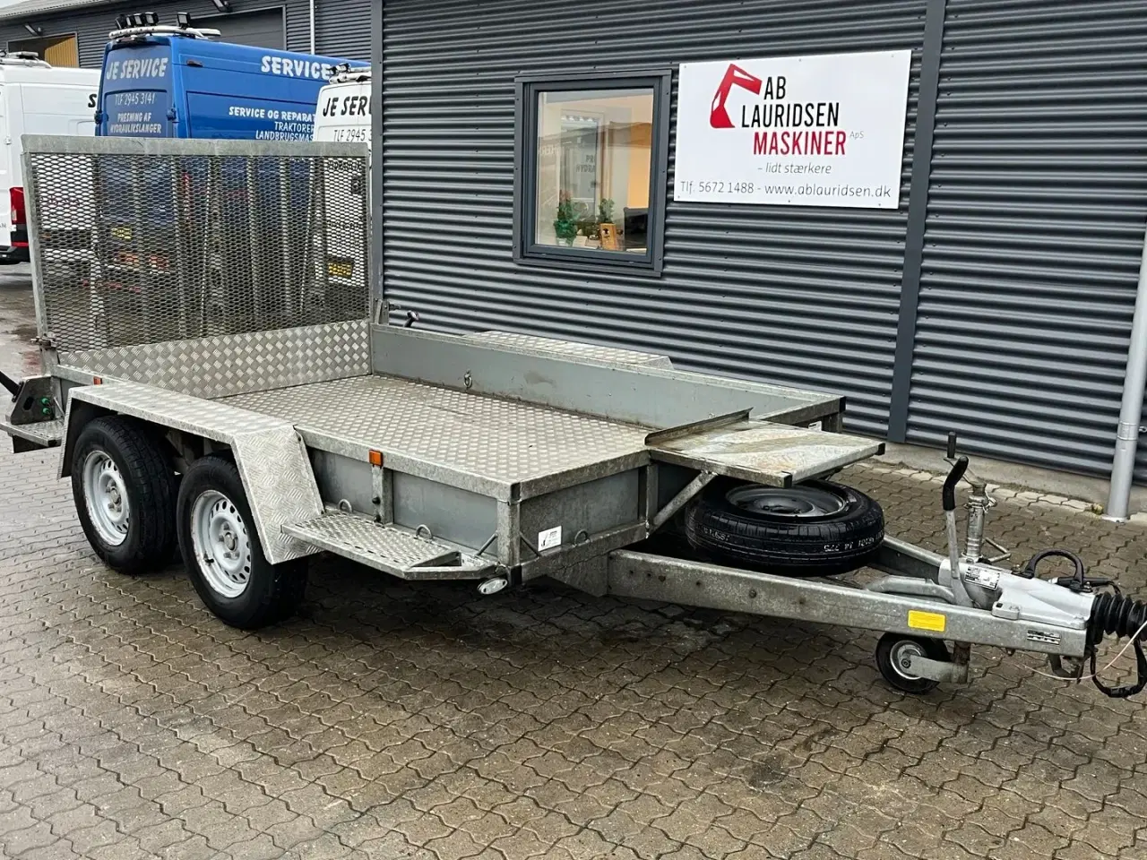 Billede 2 - Variant 3518m3 3500kg maskintrailer
