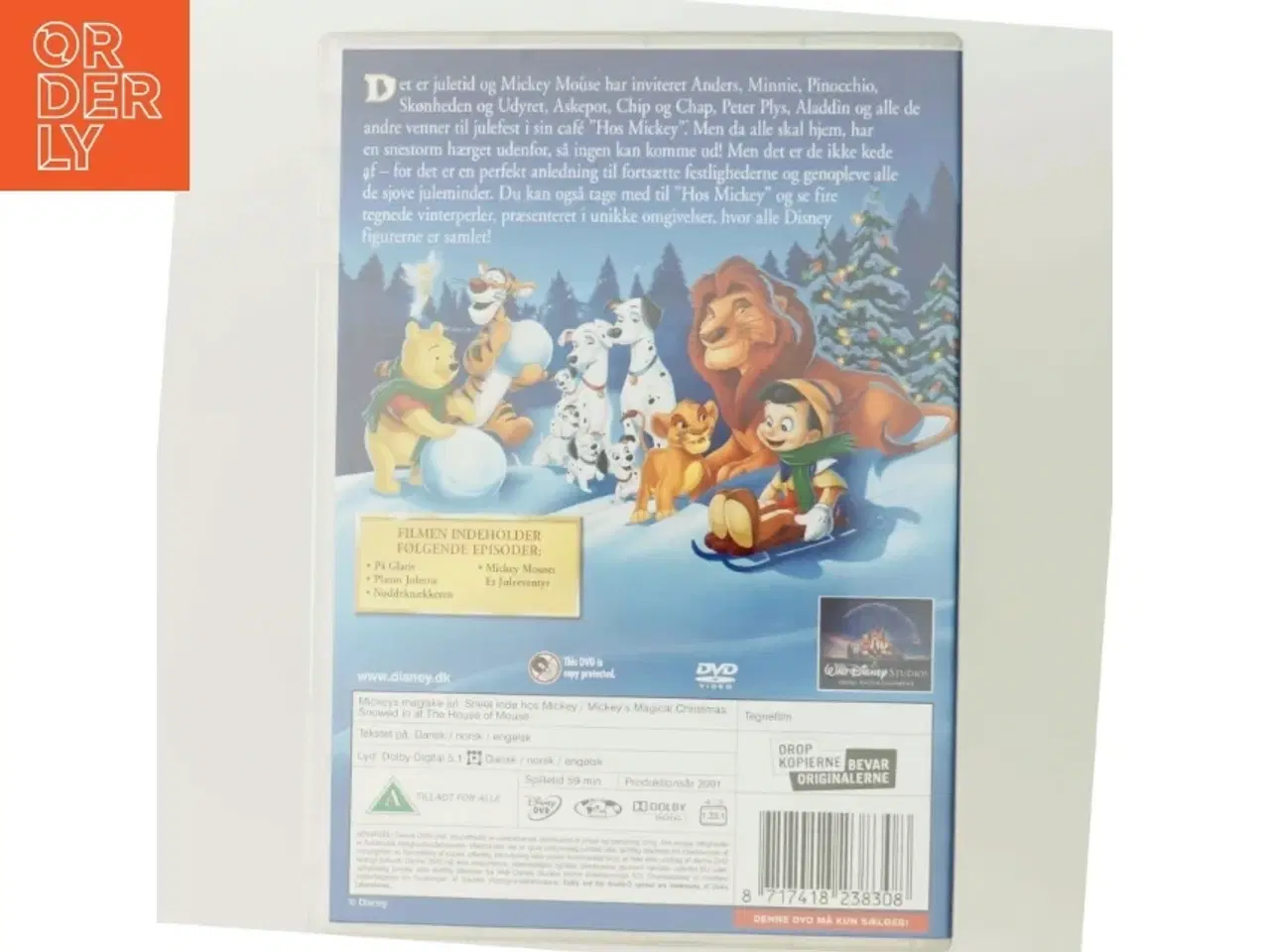 Billede 3 - Disney DVD &#39;Mickeys Magiske Jul: Sneet inde hos Mickey&#39; fra Disney
