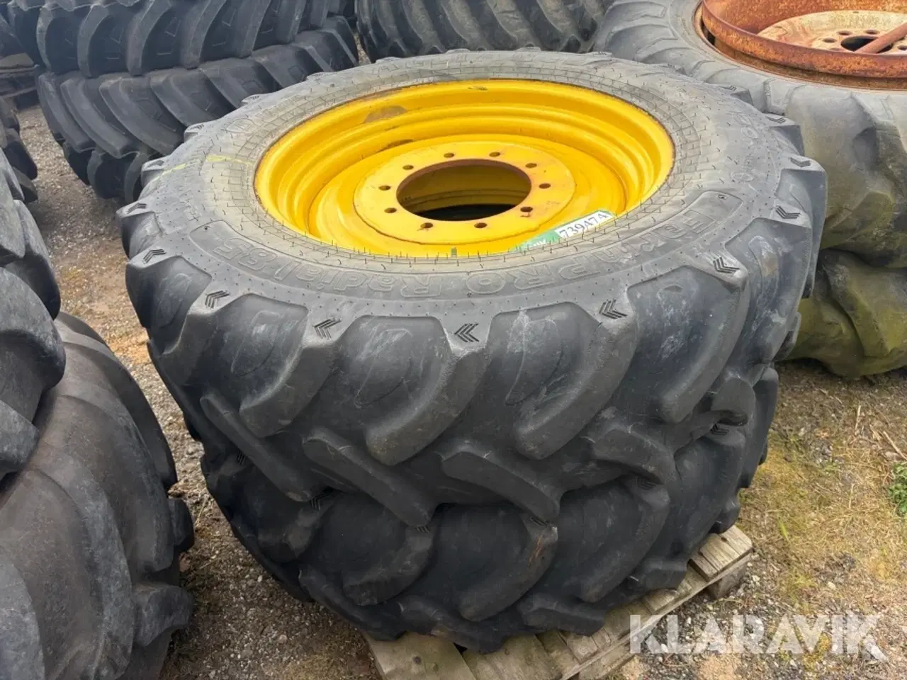 Billede 2 - Hjul Alliance 380/85R30 2 styk
