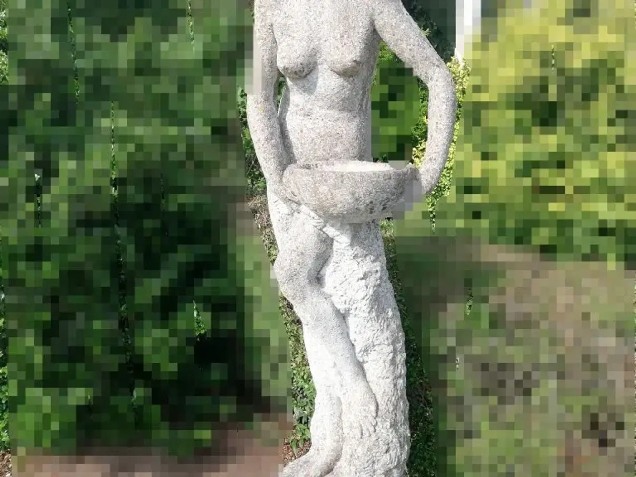 Billede 1 - Marmorkunst kvinde statue