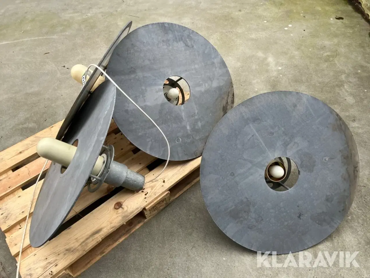 Billede 4 - Udendørslamper Galvaniseret 4 styk