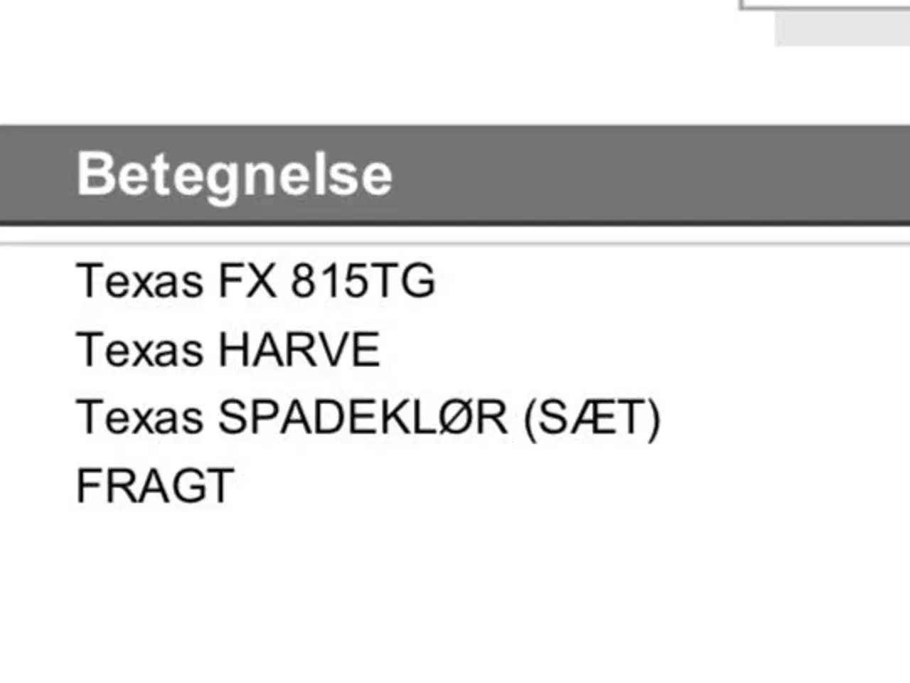 Billede 4 - TEXAS FX 815TG 