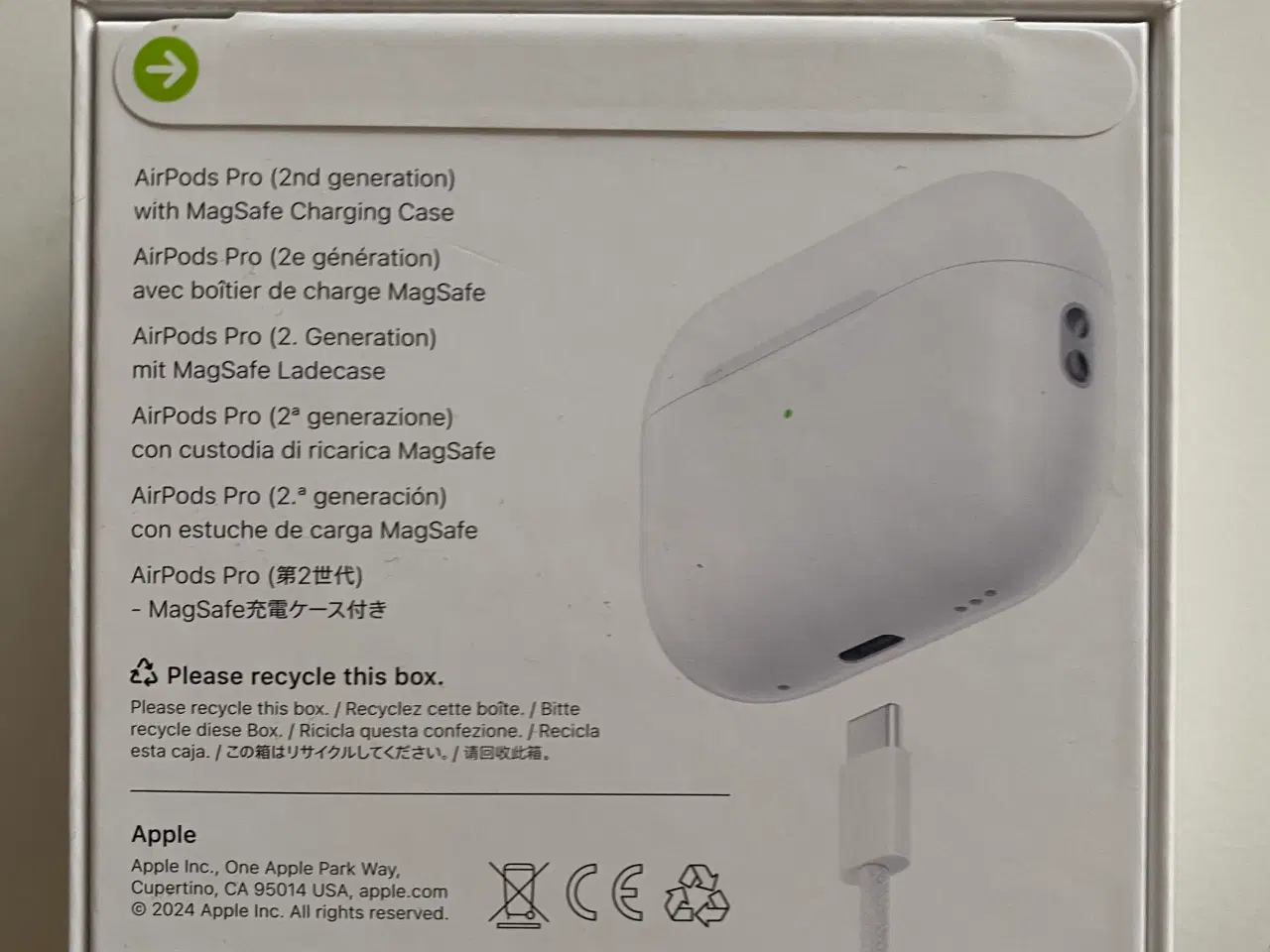 Billede 2 - Nye og uåbnede AirPods pro (gen 2)