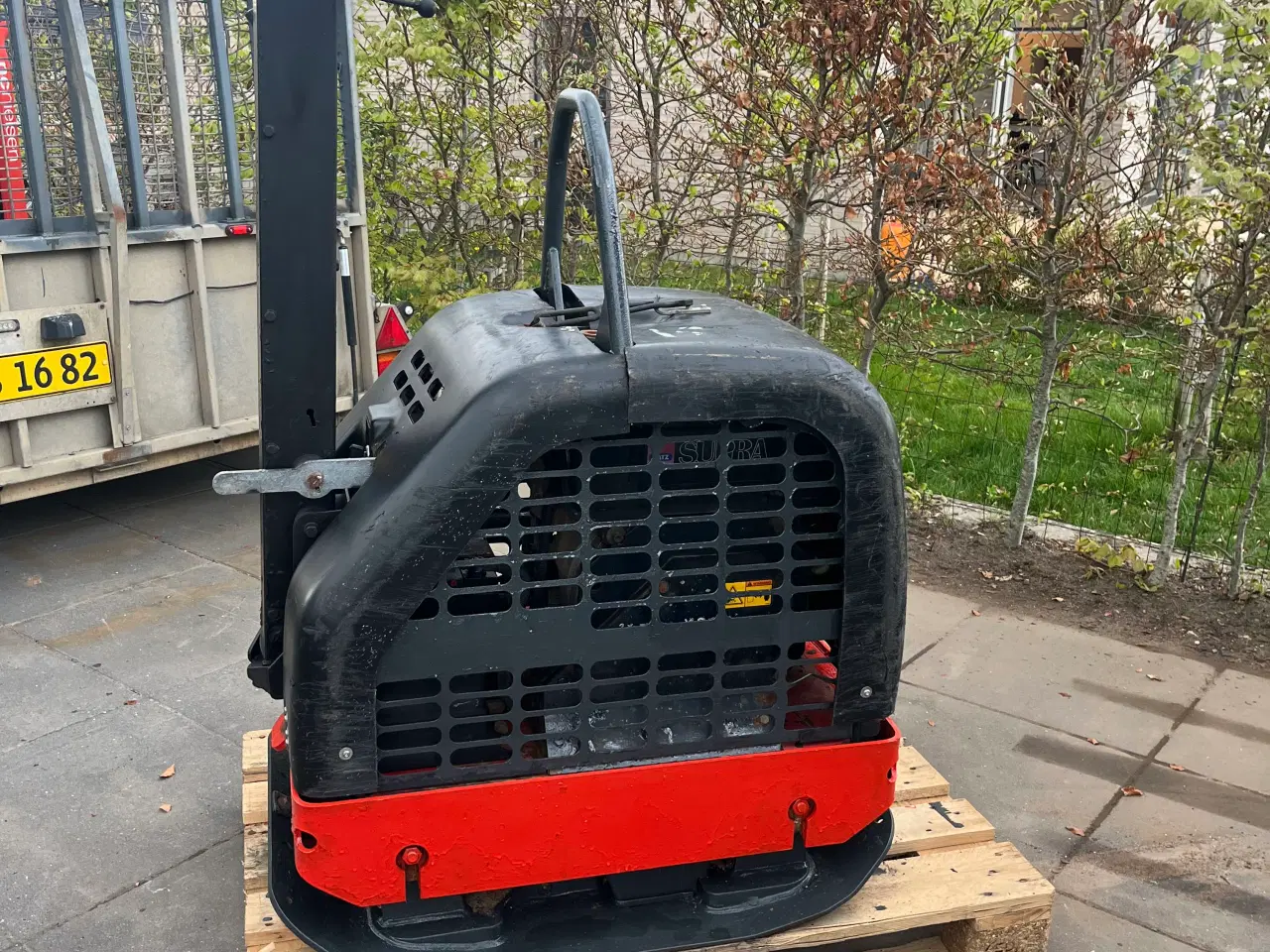 Billede 2 - Atlas Copco MV480 - 513kg diesel pladevibrator m.
