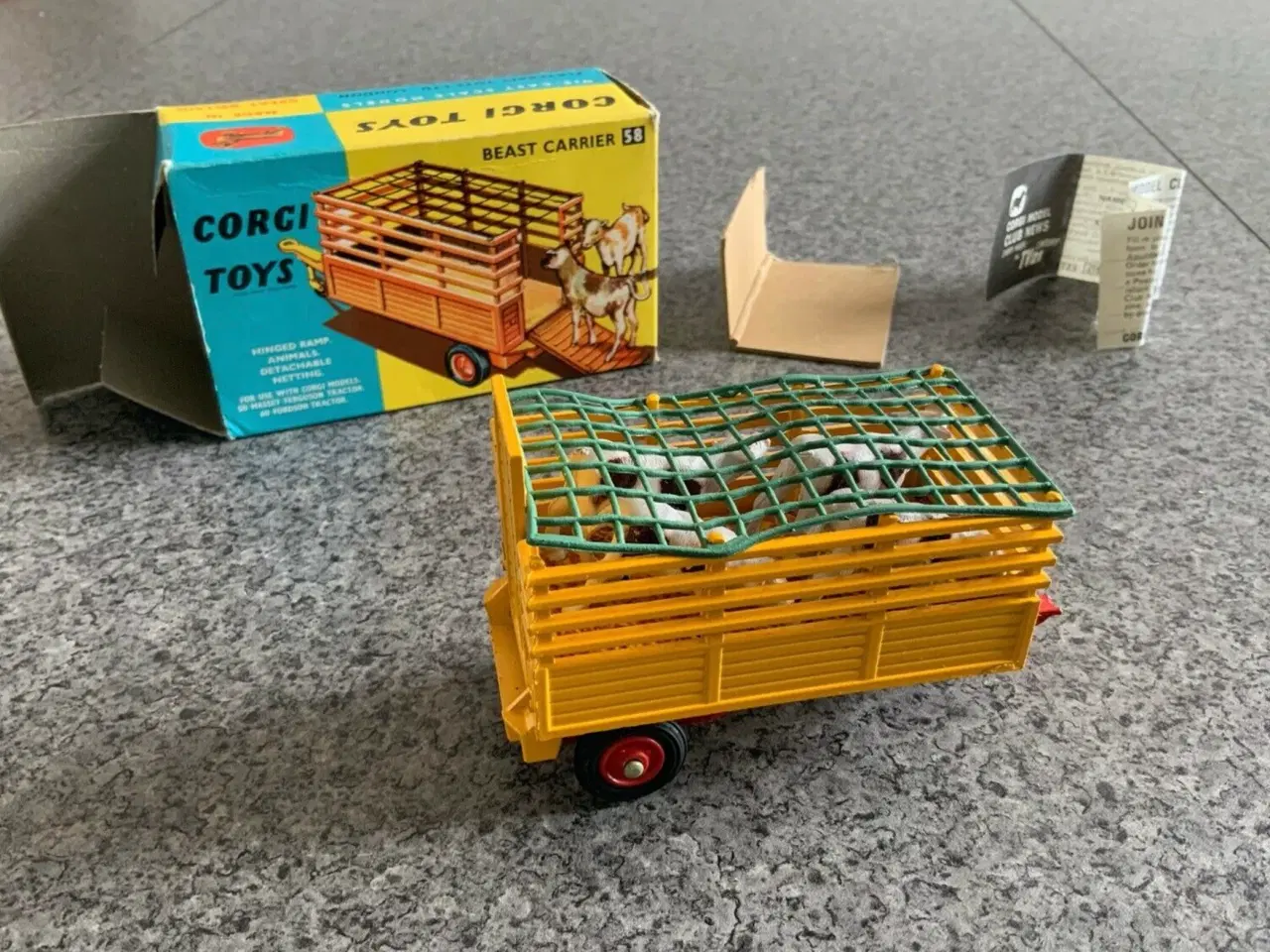 Billede 1 - Corgi Toys No. 58 Beast Carrier, scale 1:43.