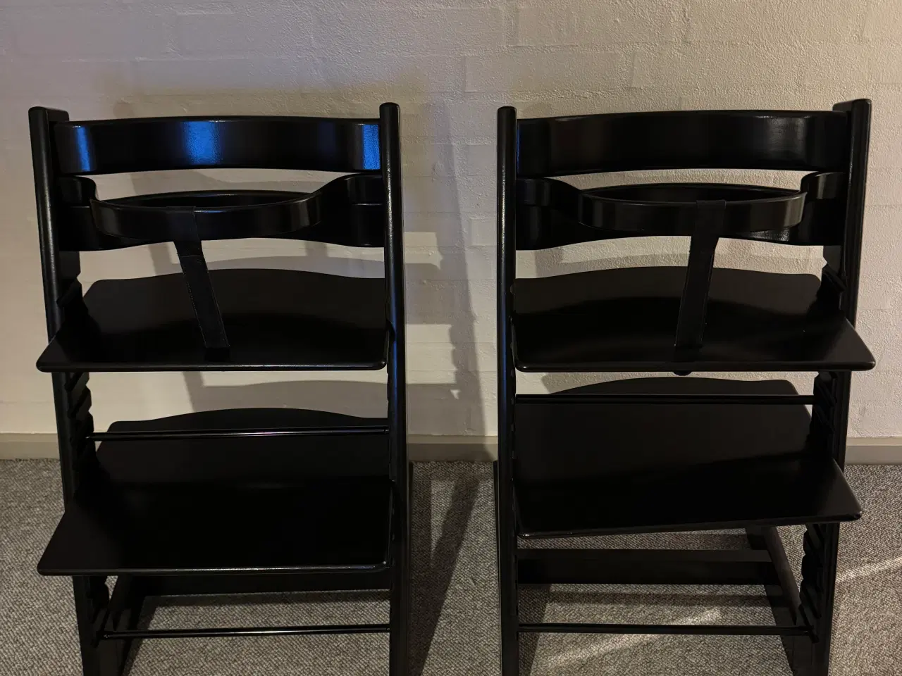 Billede 1 - Stokke højstole 2 stk