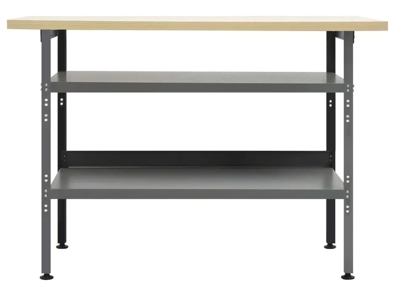 Billede 2 - Arbejdsbord 120x60x85 cm stål grå