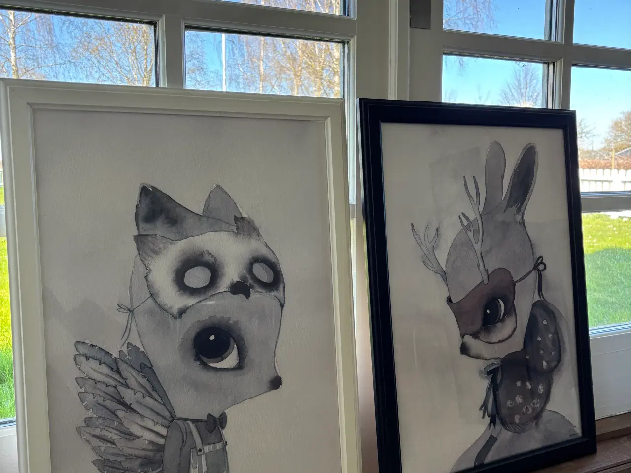 Billede 2 - 2 stk MRS MIGHETTO plakater i ramme