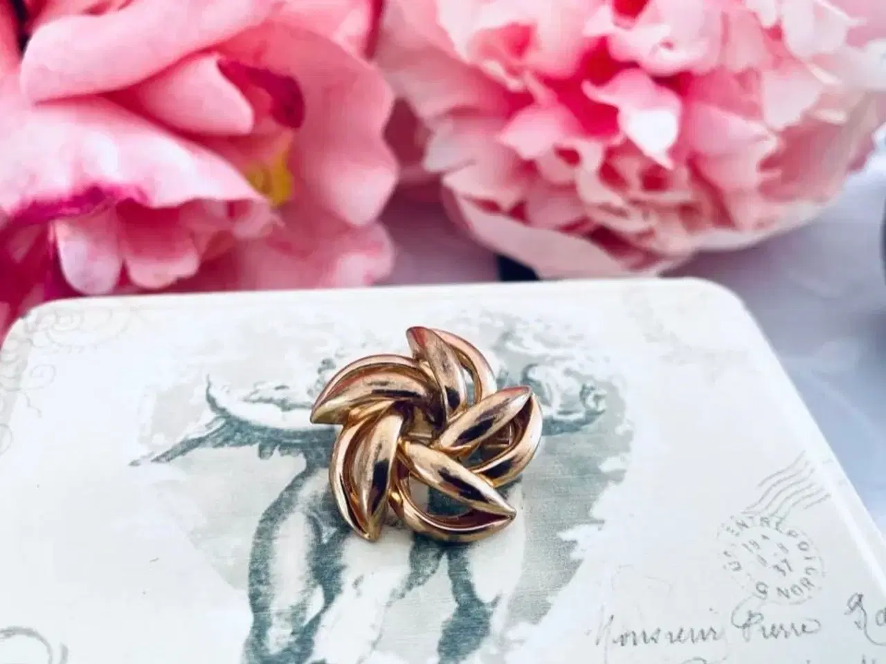 Billede 3 - Broche med patina 