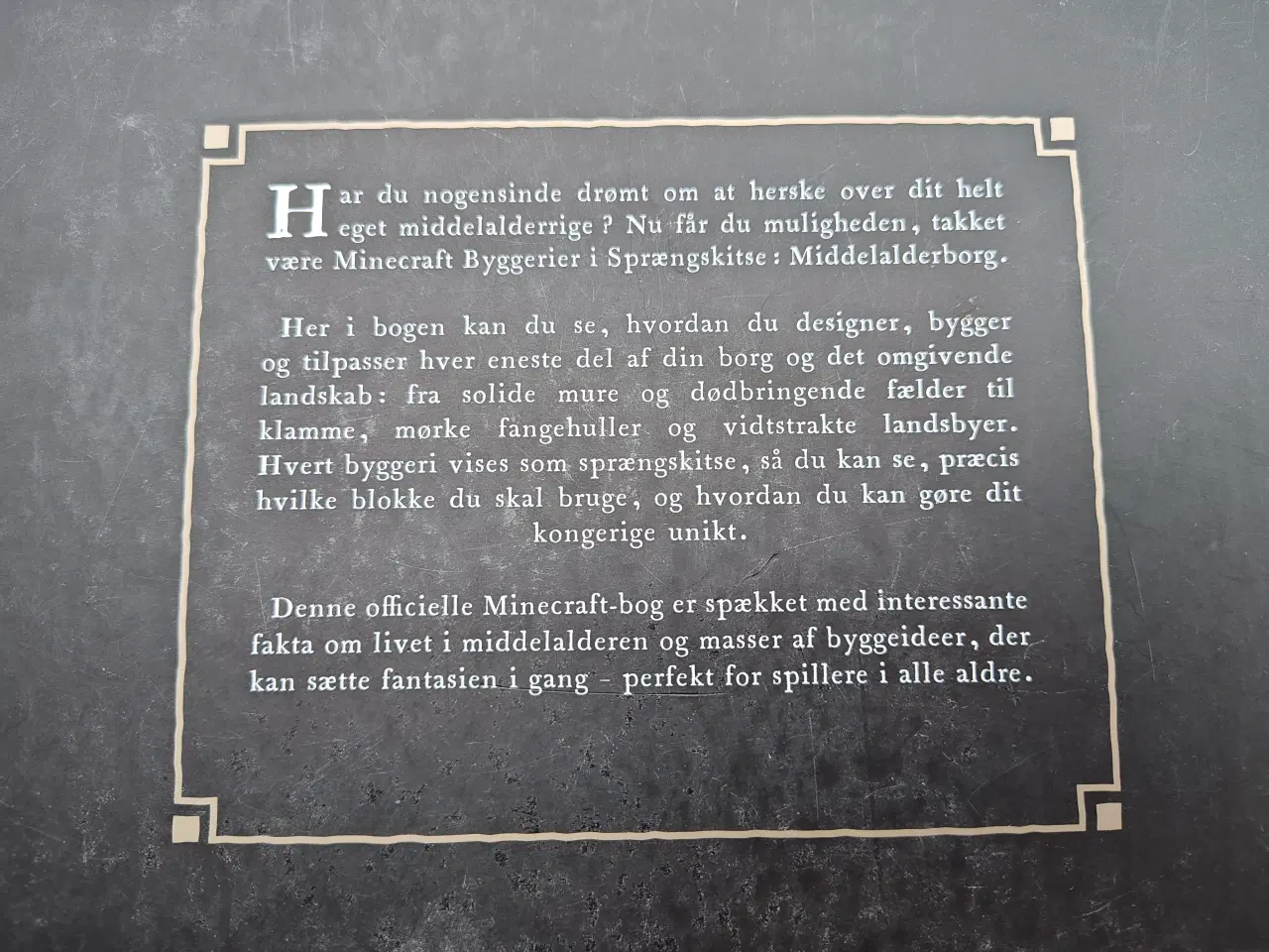 Billede 2 - Minecraft Middelalderborg Bog