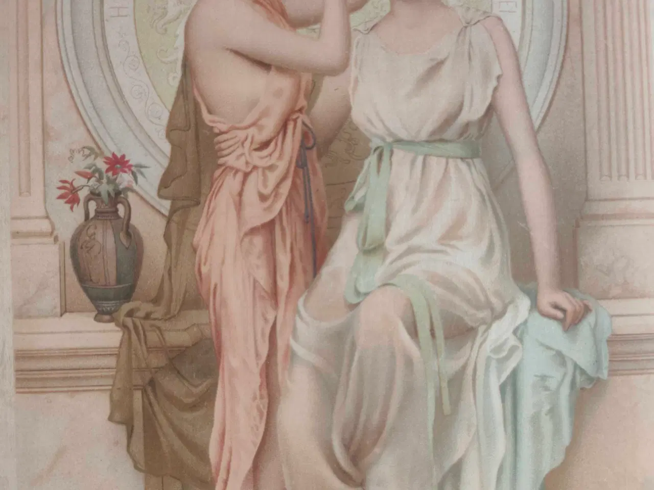 Billede 3 - Silke tryk Norman Prescott 