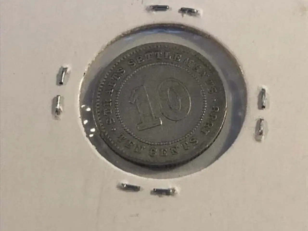 Billede 1 - 10 cents 1888 Straits Settlements