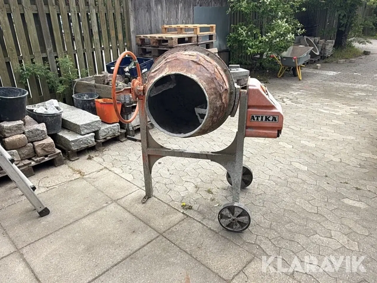 Billede 1 - Betonblander ATIKA Profi 145 S 145 liter