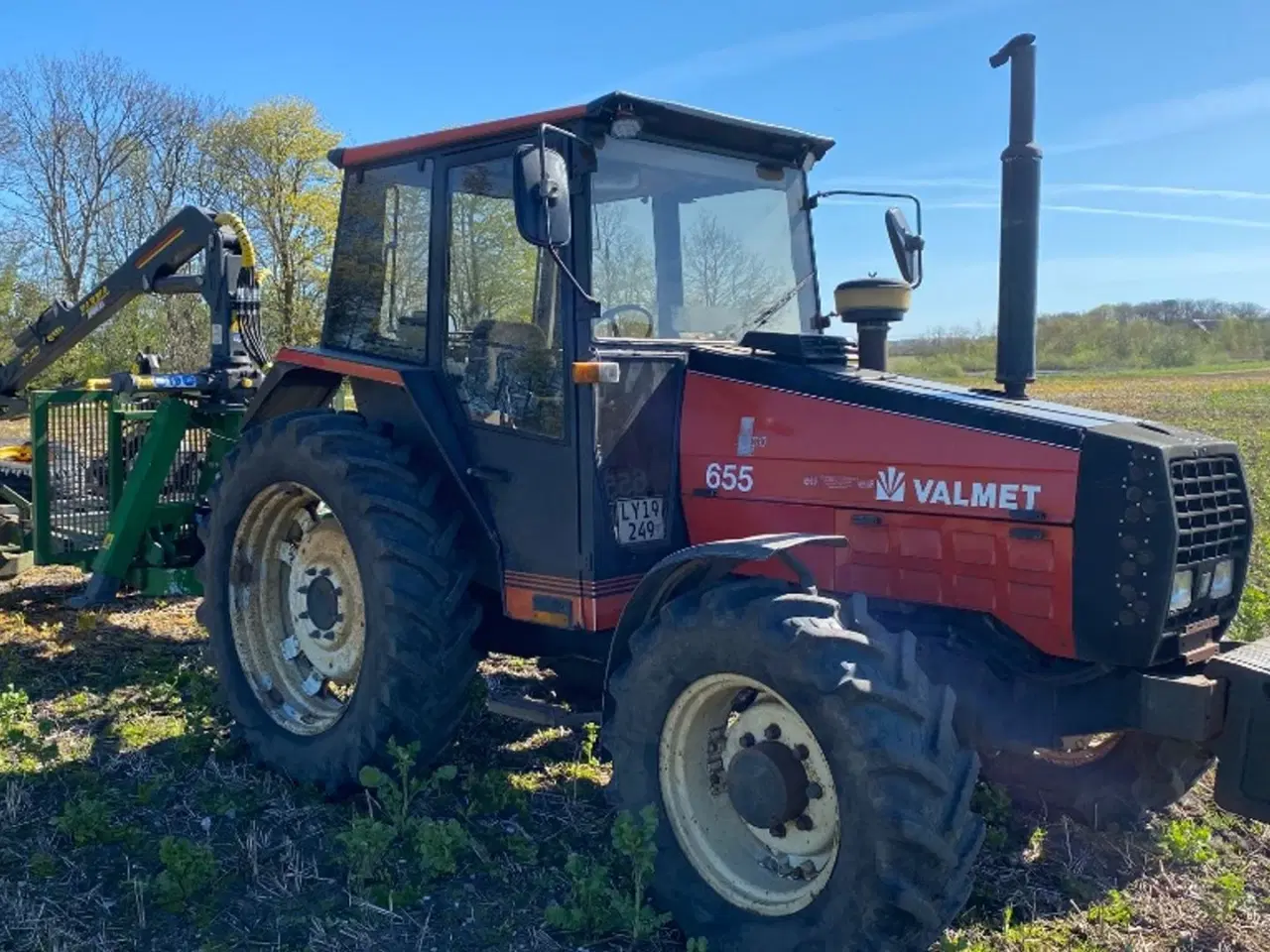 Billede 2 - Valmet 655 GLTX 4WD / Farma skovvogn med C5,3 G2 kran