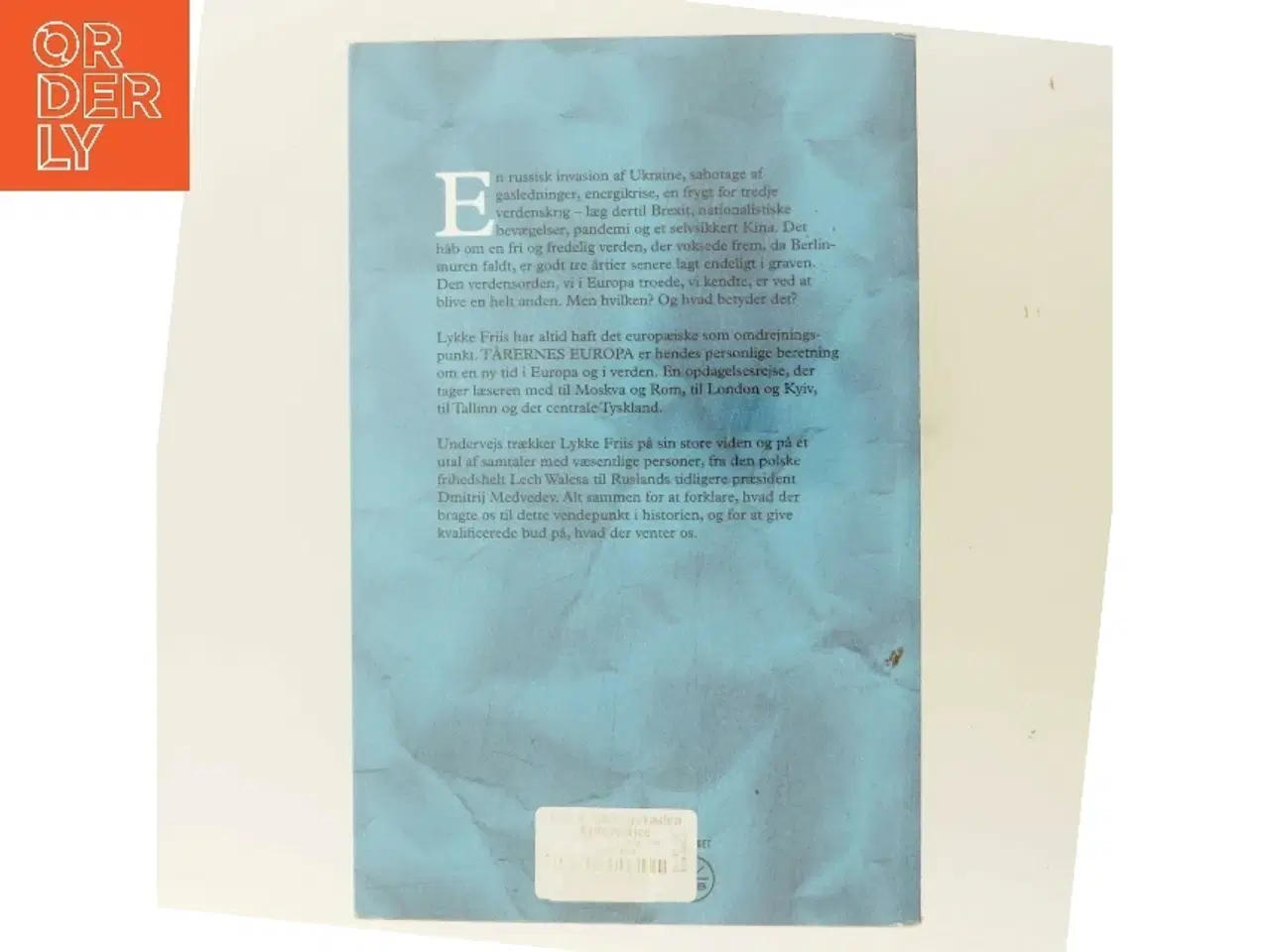 Billede 3 - Tårenes Europa af Lykke Friis (Bog)