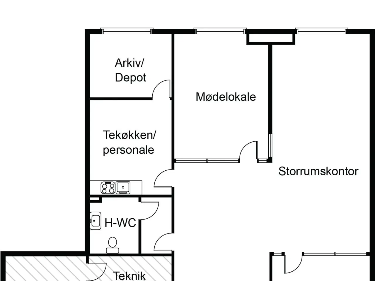 Billede 25 - Glarmestervej 16B, st.th., Glarmestervej 16, 18, 20